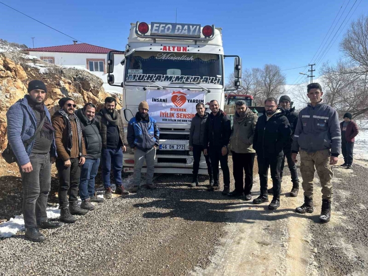 Siverekli Stk’lardan Depremzedelere Örnek Davranış