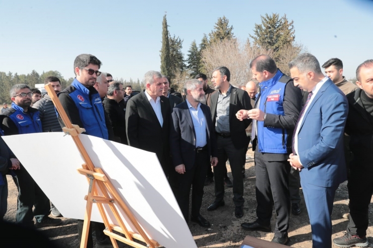 Şanlıurfa’da Depremzedeler İçin Konteyner Kent Kuruluyor