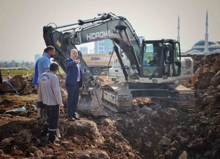 Konteyner Kentte İçme Suyu Ve Kanalizasyon Çalışmalarında Sona Gelindi