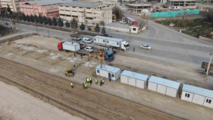 Bağcılar Belediyesi, Malatya’da Konteyner Kent Kuruyor