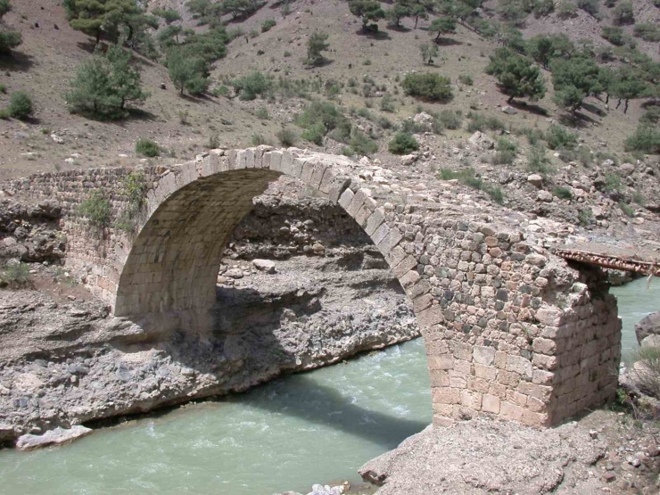 Depremde Tarihi Vicina Köprüsü De Yıkıldı