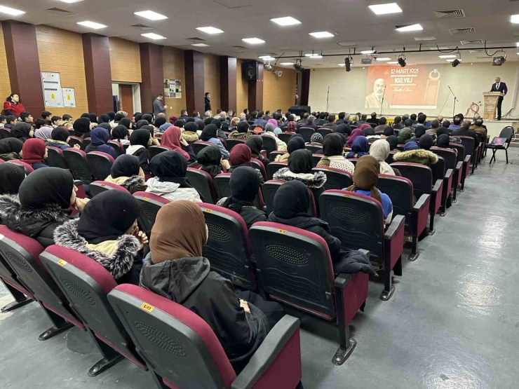 Siverek’te İstiklal Marşının Kabulü Kutlandı