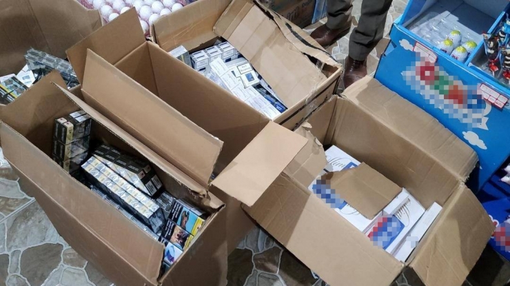 Şanlıurfa’da 823 Paket Kaçak Sigara Ele Geçirildi