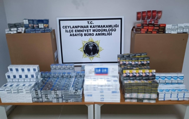 Şanlıurfa’da 823 Paket Kaçak Sigara Ele Geçirildi