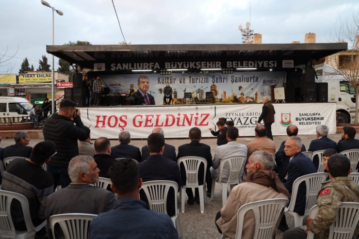 Beyazgül, Hilvan’da Vatandaşlarla İftar Yaptı