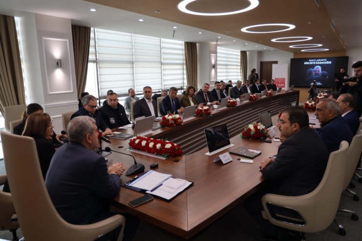 Beyazgül: “şehrimizi Hep Birlikte Tekrar Ayağa Kaldıracağız”
