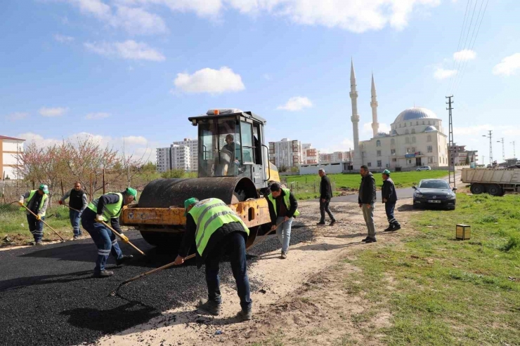 Sezonun İlk Asfalt Serimi Gerçekleşti