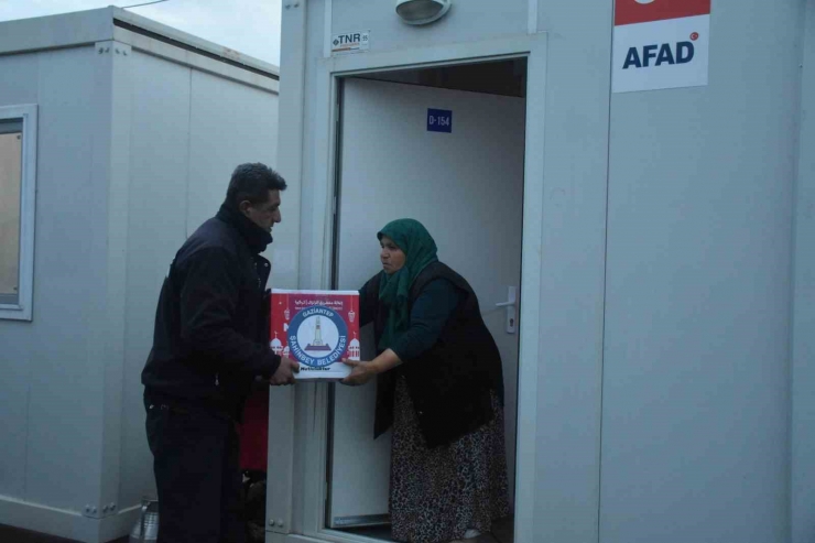 Şahinbey Adıyaman’a Desteğini Sürdürüyor