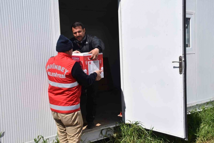 Şahinbey Adıyaman’a Desteğini Sürdürüyor