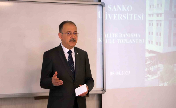 Sanko Üniversitesi’nde “kalite Dış Paydaş Danışma Kurulu Toplantısı” Düzenlendi