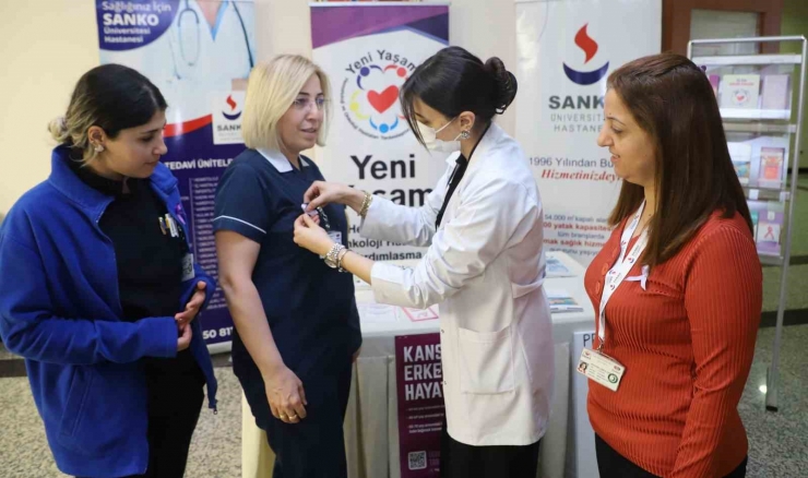 Sanko’da Kanser Haftası Bilgilendirme Toplantısı