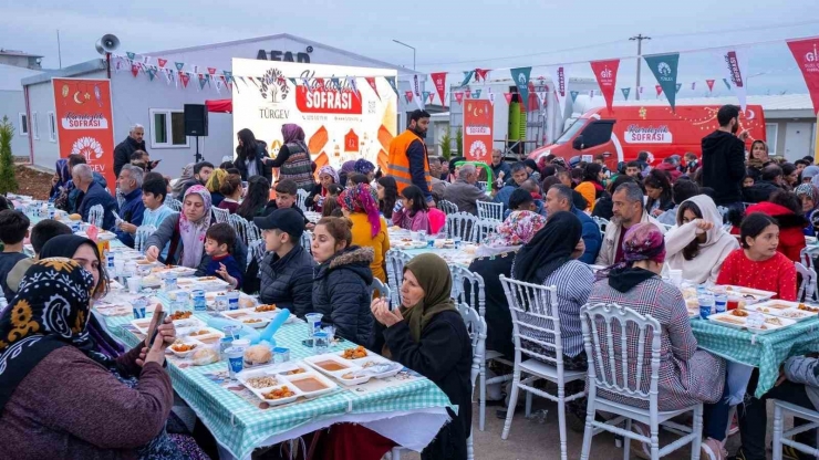 Türgev Kardeşlik Sofrası İslahiye’de