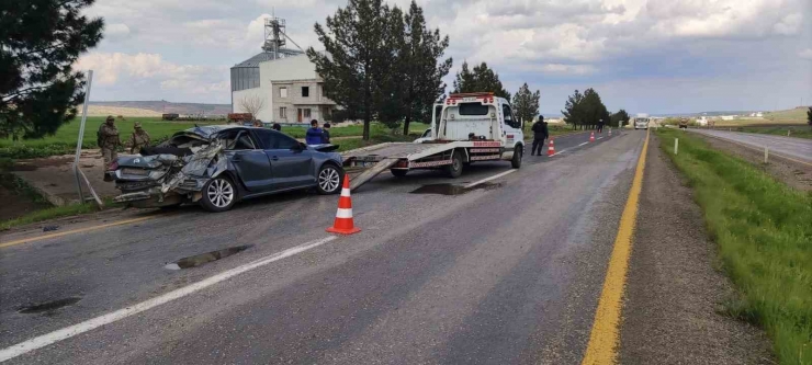 Bismil’de Trafik Kazası: 2 Yaralı