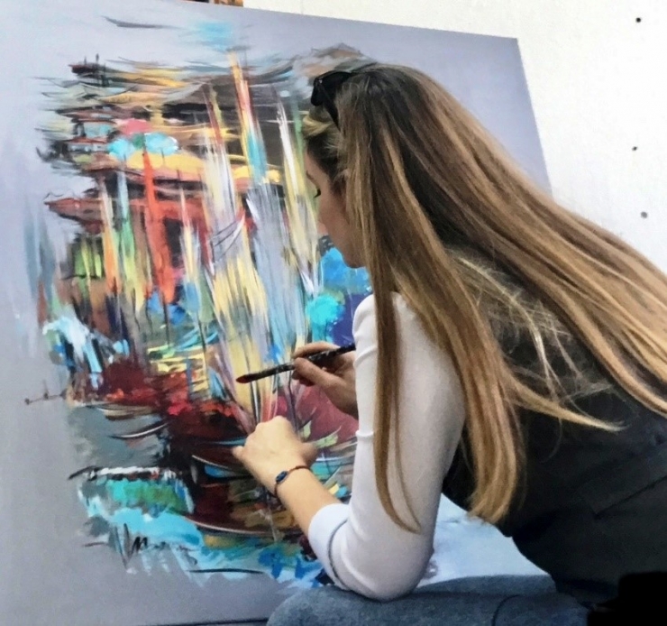 Ressam Leyla Afacan Kodaman, Sanko’da Sergi Açacak