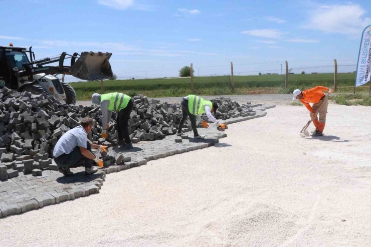 Haliliye Kırsalında Yol Çalışmaları Son Sürat