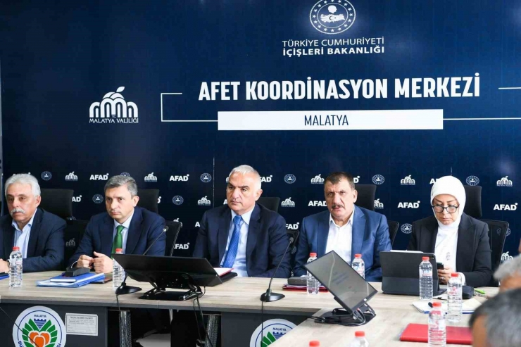 Bakan Ersoy, Malatya’da Koordinasyon Toplantısına Katıldı