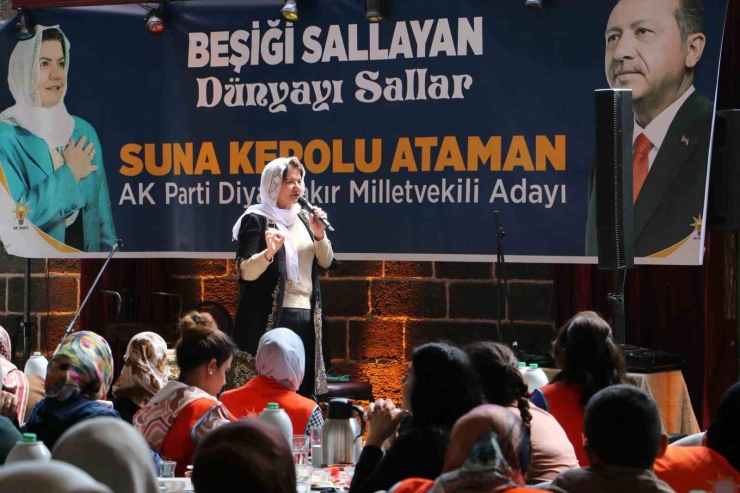 Ak Parti Diyarbakır Milletvekili Adayı Kepolu Ataman: "cumhurbaşkanım, Biz Seni Yeniden Başkan Yapacağız"