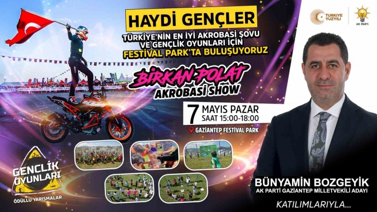 Gençlik Oyunları, Festival Park’ta Yapılacak