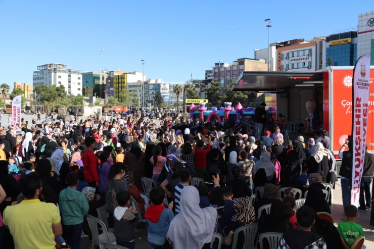 Şanlıurfa’da Depremden Etkilenen Çocuklar Gönüllerince Eğlendi