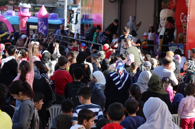 Şanlıurfa’da Depremden Etkilenen Çocuklar Gönüllerince Eğlendi