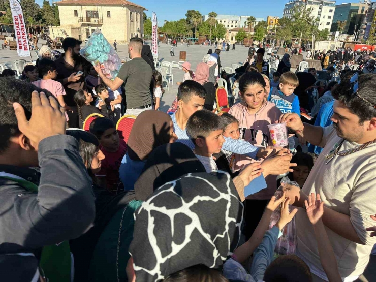 Şanlıurfa’da Depremden Etkilenen Çocuklar Gönüllerince Eğlendi