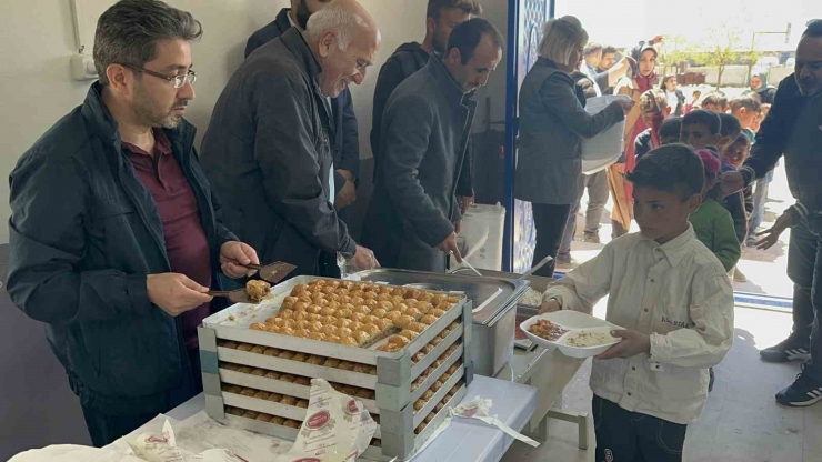 Taşıma Eğitimi Alan Öğrenciler İçin Yemekhane Açılışı Yapıldı