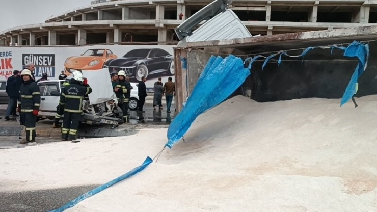 Gaziantep’te Zincirleme Trafik Kazası: 5 Yaralı