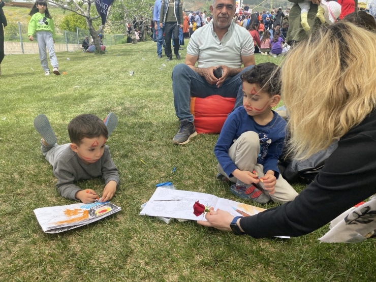 Çocuklar Sanko’nun Düzenlediği Şenlikte Eğlendi