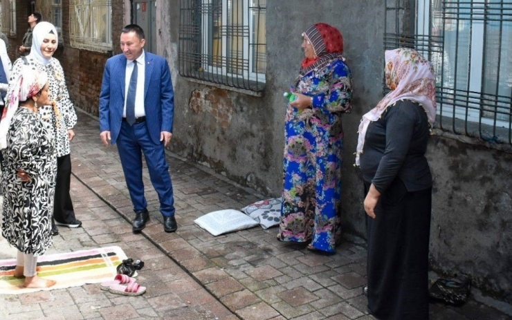 Bağlar Belediye Başkanı Beyoğlu, Vatandaşlarla Bir Araya Gelmeye Devam Ediyor