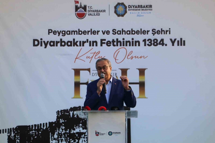 Diyarbakır’ın Fethi’nin 1384’üncü Yıldönümü Kutlandı