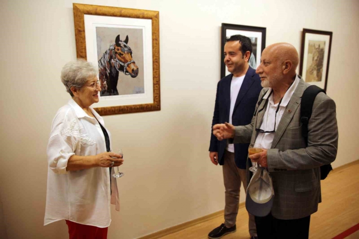 Sanko Sanat Galerisi’nde “bir At Bir Murat” Resim Sergisi