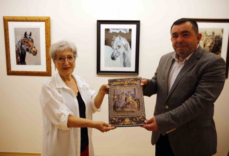 Sanko Sanat Galerisi’nde “bir At Bir Murat” Resim Sergisi