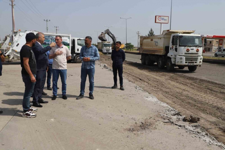 Diyarbakır’da İçme Suyu Hatlarında Taşıma Çalışmaları Sürüyor