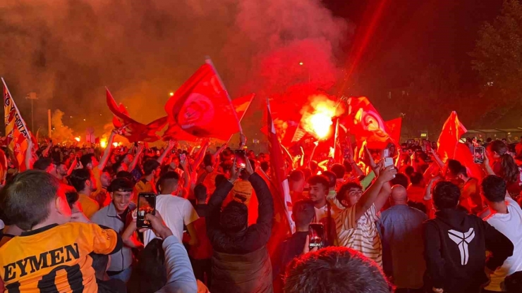 Gaziantep’te Galatasaray Coşkusu