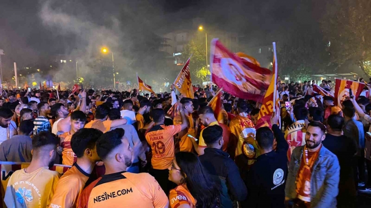 Gaziantep’te Galatasaray Coşkusu