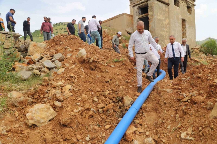 Hazro İçme Suyu Sistemi Yenileniyor