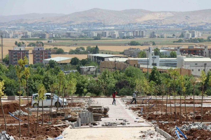 Şanlıurfa’da Park Çalışmaları Sürüyor