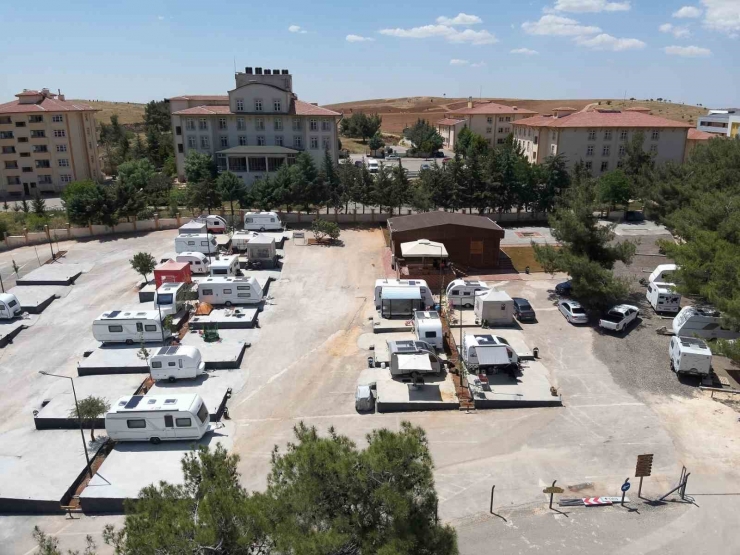 Gaziantep’te Yeni Karavan Parkı Burç Ormanı’nda Tamamlandı