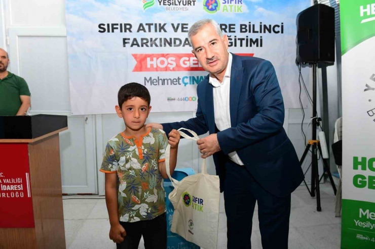 Yeşilyurt Belediyesi’nden Sıfır Atık Ve Çevre Bilinci Programı