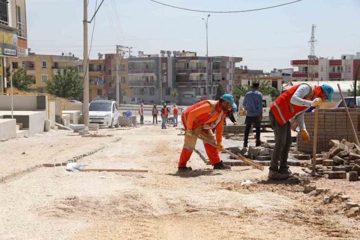 Haliliye’de Üst Yapı Çalışmaları Devam Ediyor