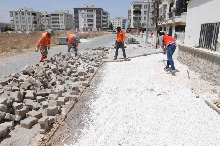 Haliliye’de Üst Yapı Çalışmaları Devam Ediyor