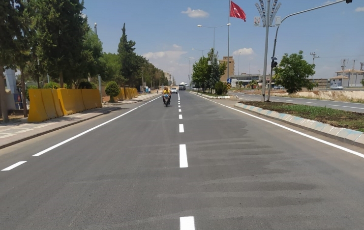 Şanlıurfa’da Yollar İşaretlendi