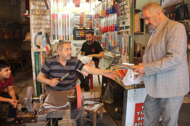 Şanlıurfa Bıçakçılarda Kurban Bayramı Yoğunluğu