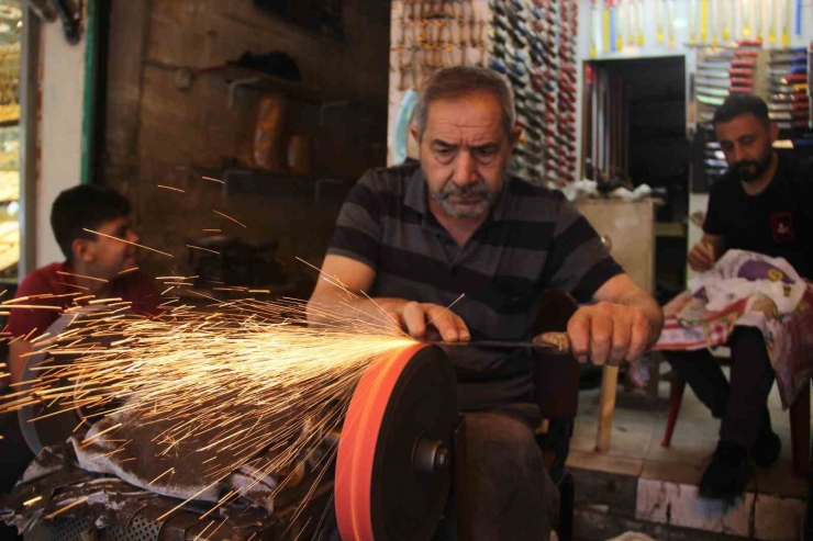 Şanlıurfa Bıçakçılarda Kurban Bayramı Yoğunluğu