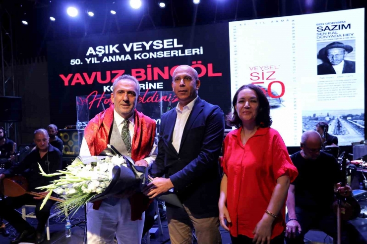 Yavuz Bingöl’den Aşık Veysel’i Anma Konseri