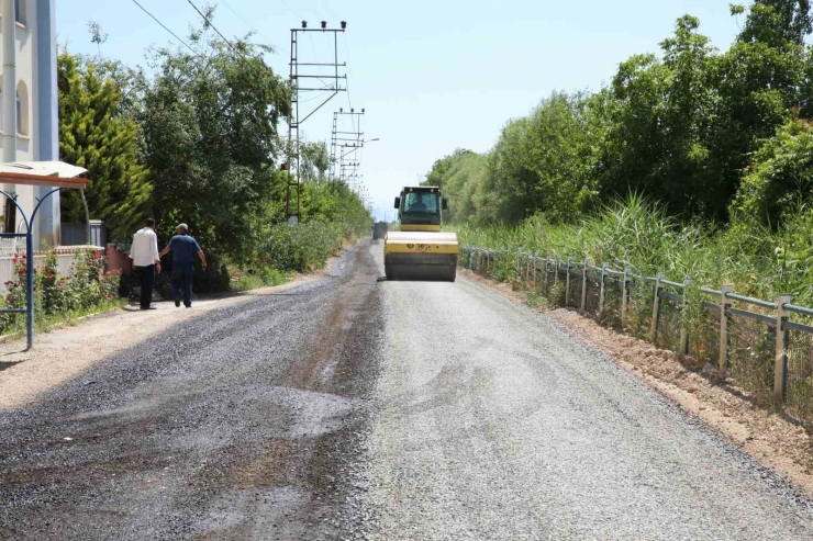 Battalgazi’de Hasırcılar Mahallesi’ne 10 Km’lik Asfalt Serimi