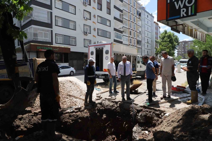 Diski, Bayramda Su Kesintisi Ve Rögar Tıkanmalarına Karşı Tedbirlerin Aldı