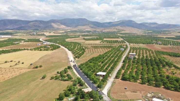 Malatya’da Asfalt Çalışmaları Sürüyor