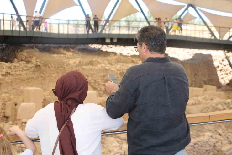 Bayramda Göbeklitepe’ye Ziyaretçi Akını