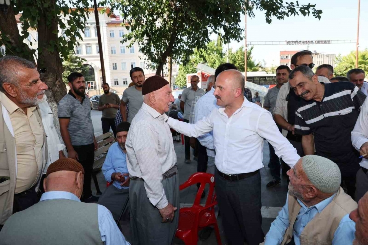 Vali Osman Varol, Kahta Ve Sincik Halkıyla Bir Araya Geldi